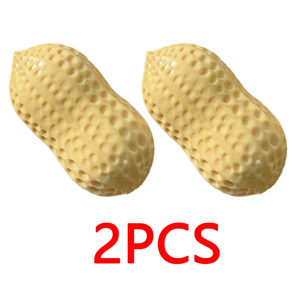 11CM Peanut Stress Ball Crunchy Squeeze Ball Squishy Toy Buttery-Soft Feel Fidget Toy ASMR Sensory Anti Stress Toys Slow Rebound