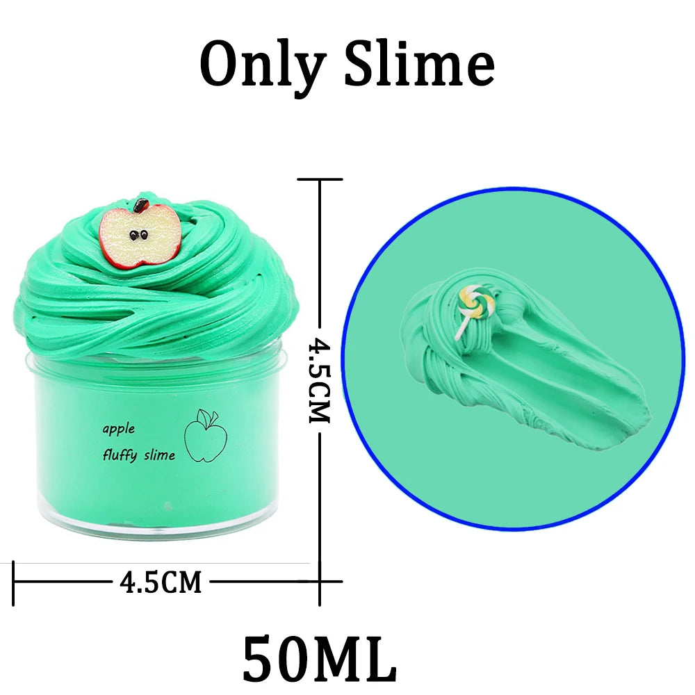 Butter Slime Fluffy Slimes Plasticine Making Kids Toy Putty Snail Toy Kids Slime Cream Cloud Plasticine Gifts Toys for Children