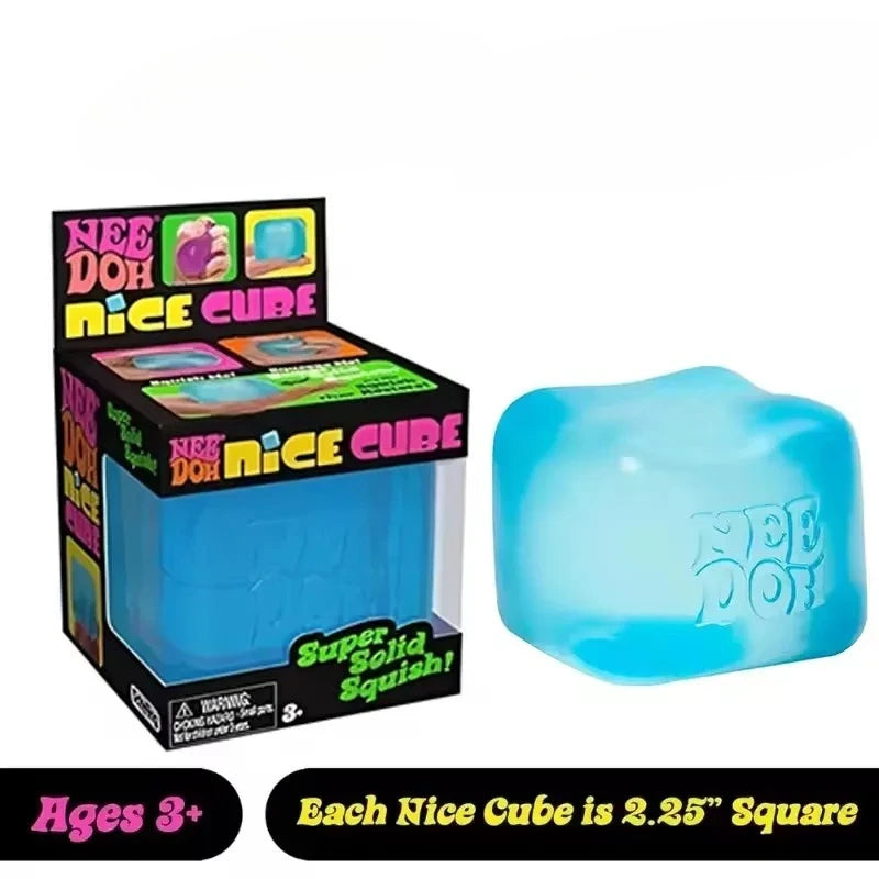 2026 Needoh Nice Cube, Sensory Toys, Anti-Stress Blocks, Stress Relief Jigsaw, Pressure Relief, Souvenir for Kids