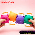 NEEDOH Cute Cat Squishy Toys Slow Rise Stress Relief Ball Sensory Fidget Toys for Adult Kids Anti-Anxiety Sensory Toys