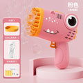 40 Hole Dinosaur Bubble Handheld Bubble Machine, Electric Bubble Gun, Outdoor Wedding Party Toy(without Bubble Water)