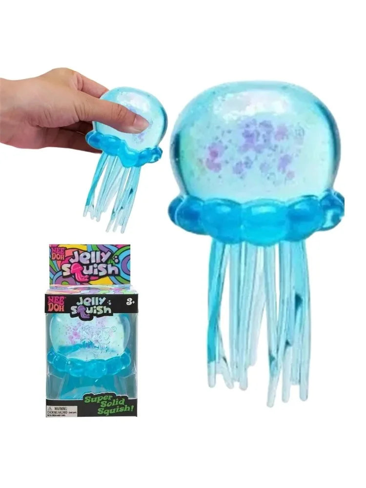 Needoh Nice Cube Sensory Nice-Sicle Stress Relief Squishy Cube Anti-Anxiety Squeeze Object For Focus ADHD Population