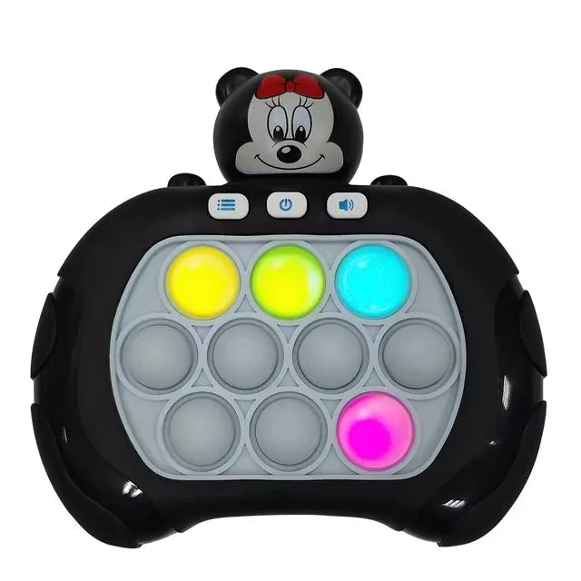 Video game Pop It Pro lightweight stress resistant foam, fast push sensory toys with sound, gifts for adults and children