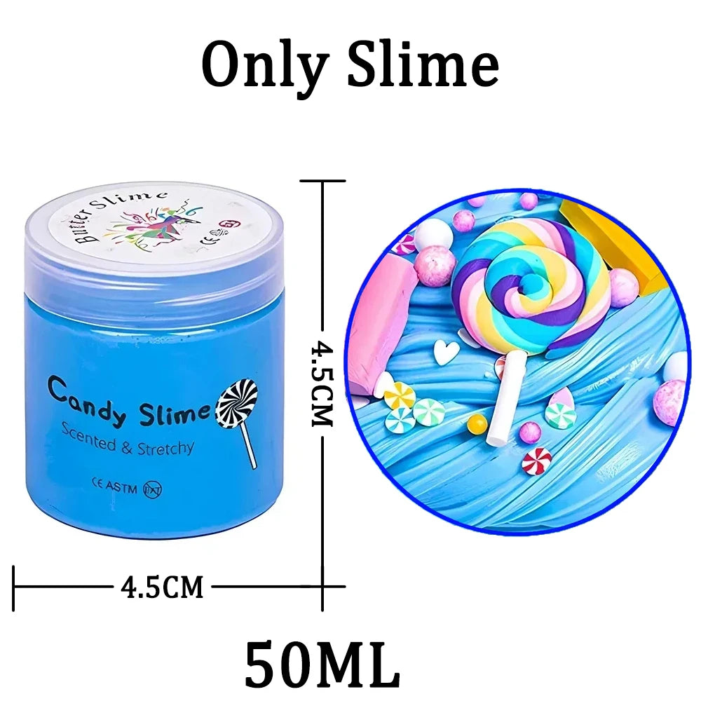 Butter Slime Fluffy Slimes Plasticine Making Kids Toy Putty Snail Toy Kids Slime Cream Cloud Plasticine Gifts Toys for Children