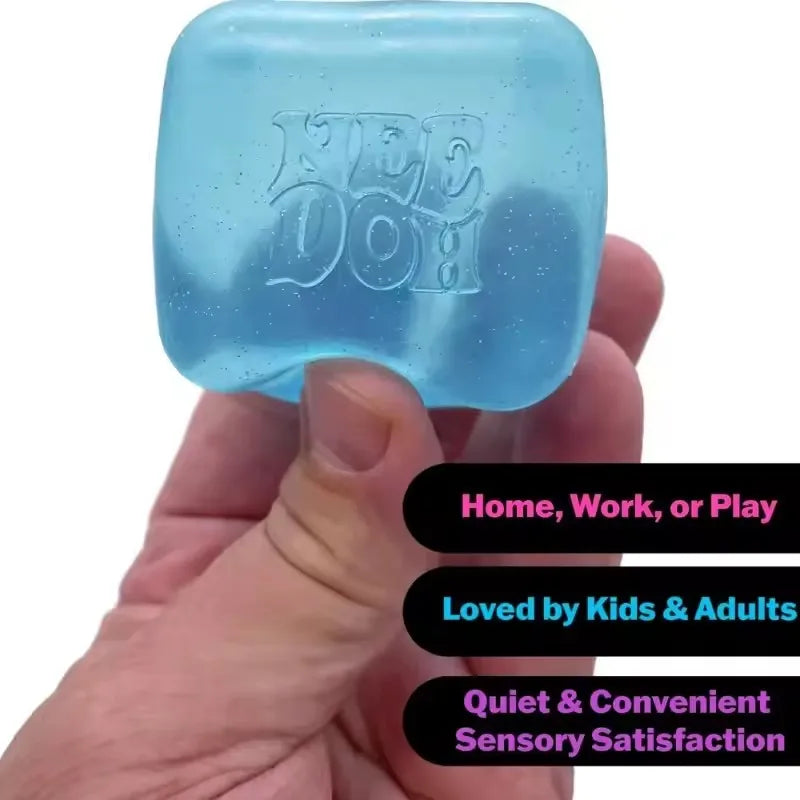 2026 Needoh Nice Cube, Sensory Toys, Anti-Stress Blocks, Stress Relief Jigsaw, Pressure Relief, Souvenir for Kids