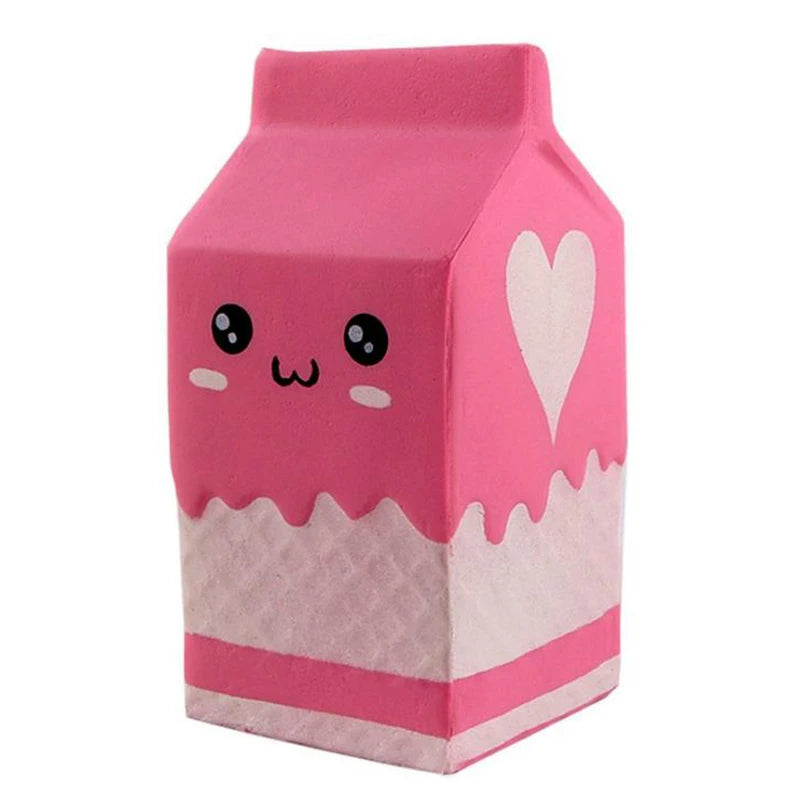 Jumbo Milk Carton Squishy PU Simulation Series Toys Slow Boost Cream Scented Soft Squeeze Toy Anti stress for Kid Gift