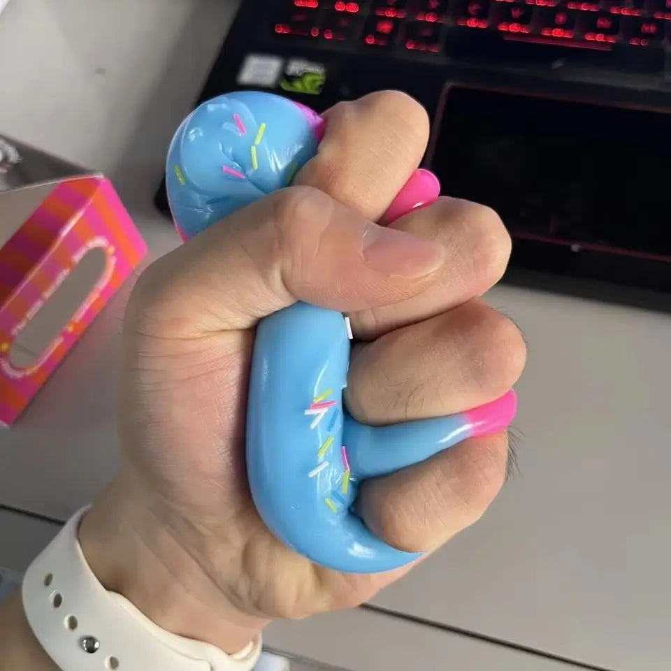 New Product NeeDoh Dippin Dazzler Egg Donut Stress Relief Toy Squeeze Squishy for kids gift