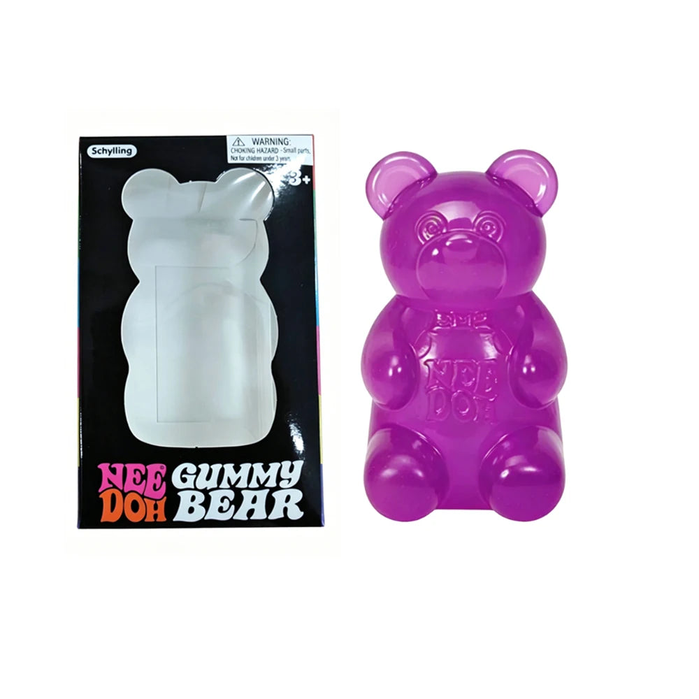 Trending Nee Doh Jellyfish & Cube Squish Toy, Soft Jelly Squeeze Stress Relief Fidget Toy, Sensory NeeDoh for Kids & Adults