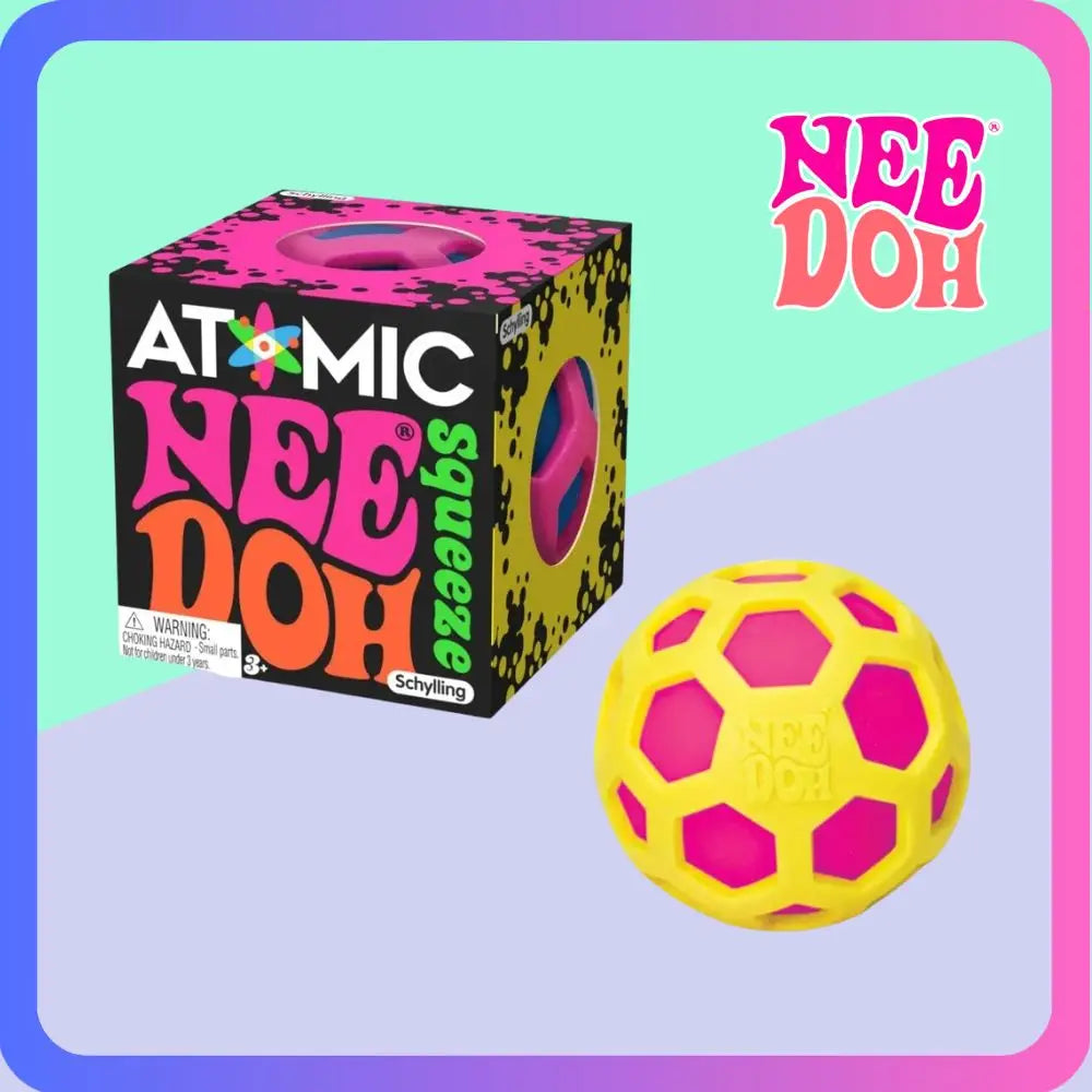 Trending Nee Doh Jellyfish & Cube Squish Toy, Soft Jelly Squeeze Stress Relief Fidget Toy, Sensory NeeDoh for Kids & Adults