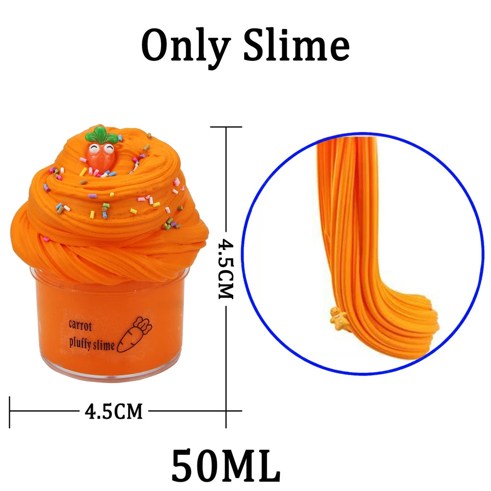 Butter Slime Fluffy Slimes Plasticine Making Kids Toy Putty Snail Toy Kids Slime Cream Cloud Plasticine Gifts Toys for Children