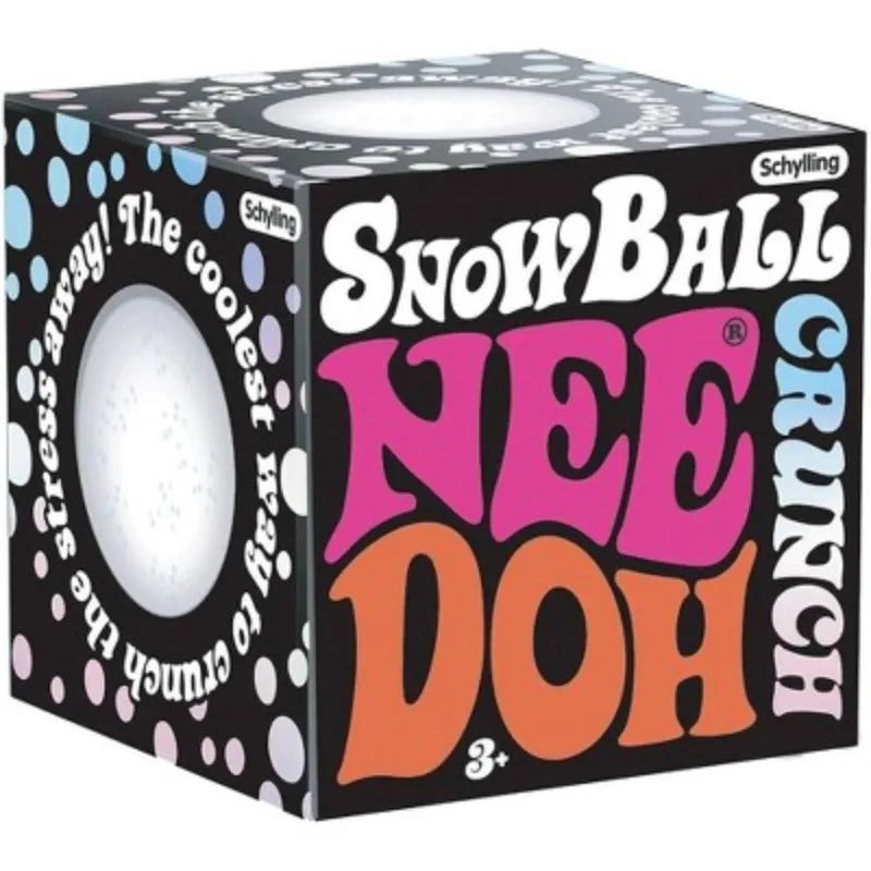 Needoh Nice Cube Sensory Nice-Sicle Stress Relief Squishy Cube Anti-Anxiety Squeeze Object For Focus ADHD Population
