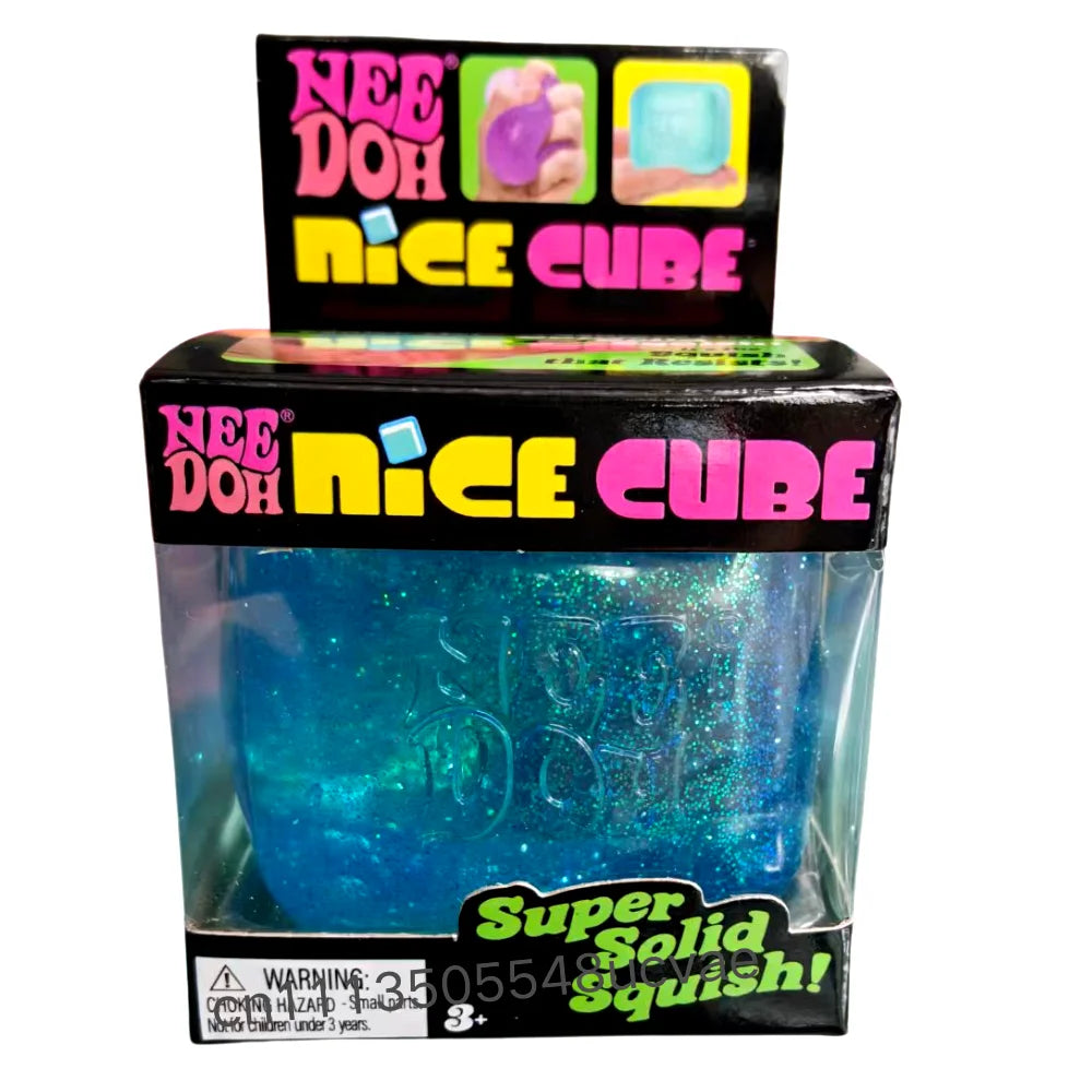 Trending Nee Doh Jellyfish & Cube Squish Toy, Soft Jelly Squeeze Stress Relief Fidget Toy, Sensory NeeDoh for Kids & Adults