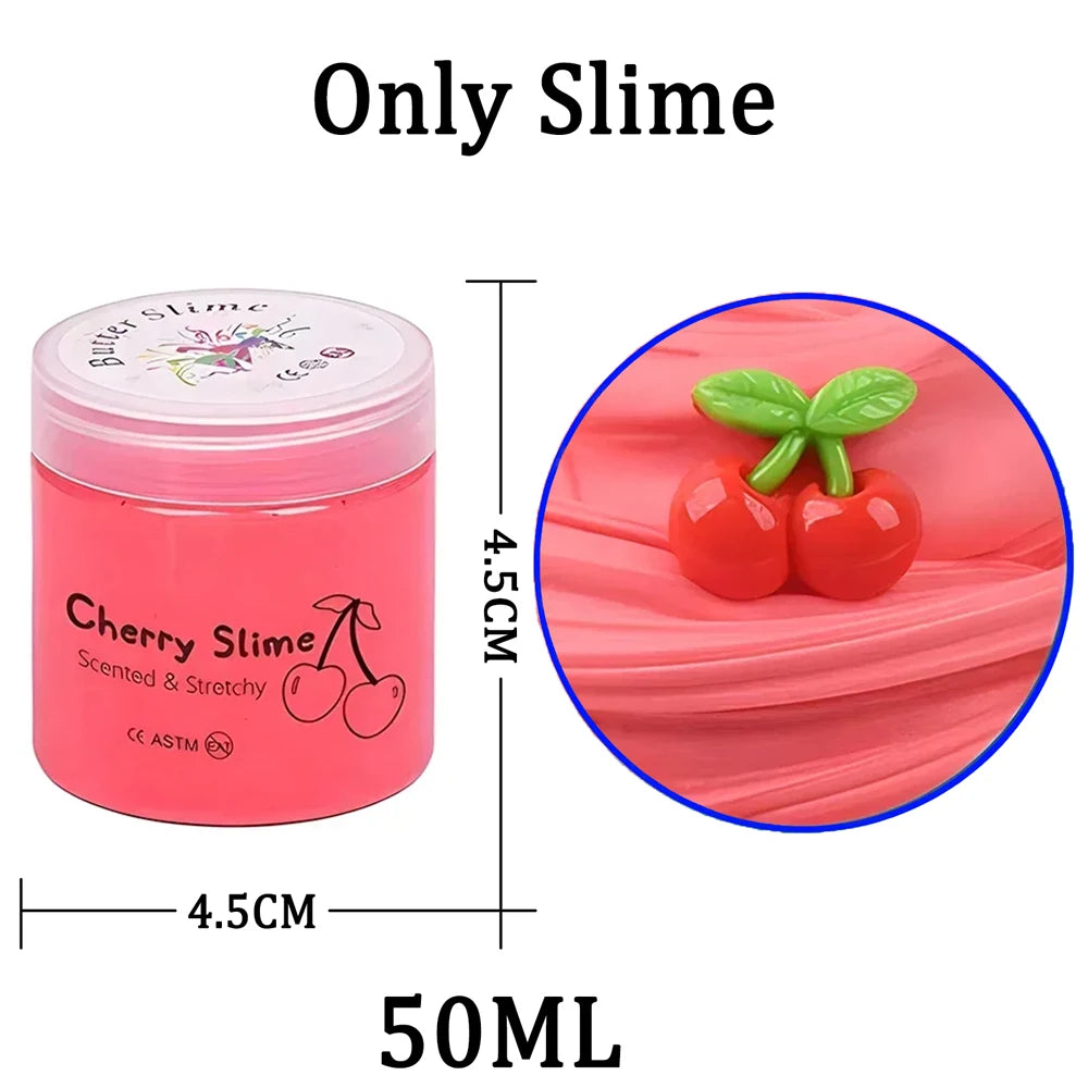 Butter Slime Fluffy Slimes Plasticine Making Kids Toy Putty Snail Toy Kids Slime Cream Cloud Plasticine Gifts Toys for Children