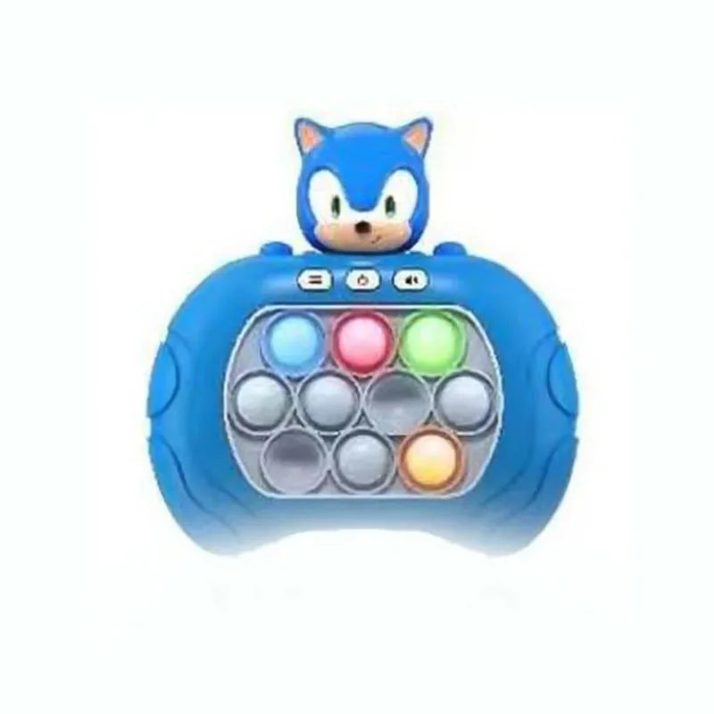 Video game Pop It Pro lightweight stress resistant foam, fast push sensory toys with sound, gifts for adults and children