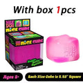 2026 NeeDOH Model Soft Squishy Toy Nice Cube Sensory Stress Reliever Fidget Tool for Anxiety for Adults & Kids Premium in  Stock
