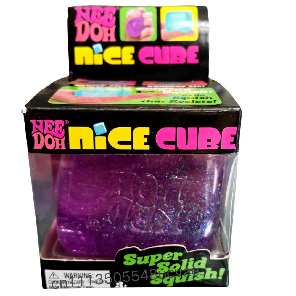 Trending Nee Doh Jellyfish & Cube Squish Toy, Soft Jelly Squeeze Stress Relief Fidget Toy, Sensory NeeDoh for Kids & Adults