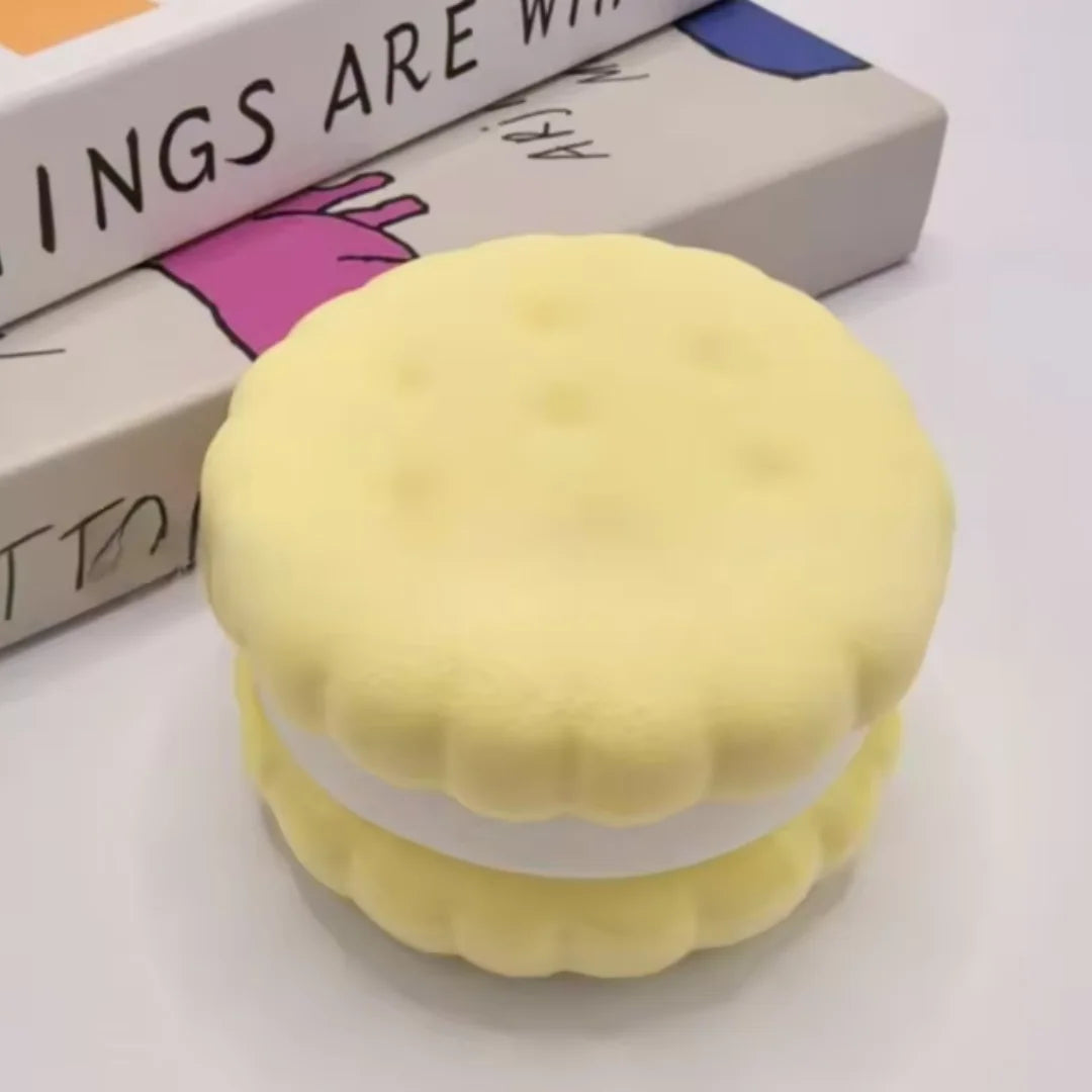 Squishy Simulated Cake Squeeze Toy Stress Relief Slow Rising Sensory Fidget for Anxiety ADHD Autism Gifts Adults ASMR Fun