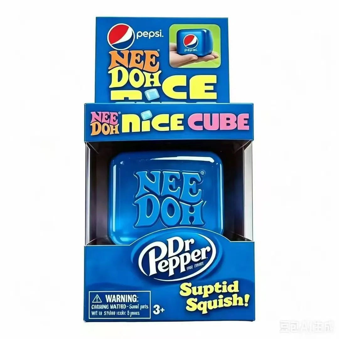 New Trending NeeDoh Jellyfish & Cube Squish Toy, Soft Jelly Squeeze Stress Relief Fidget Toy, Sensory NeeDoh for Kids & Adults