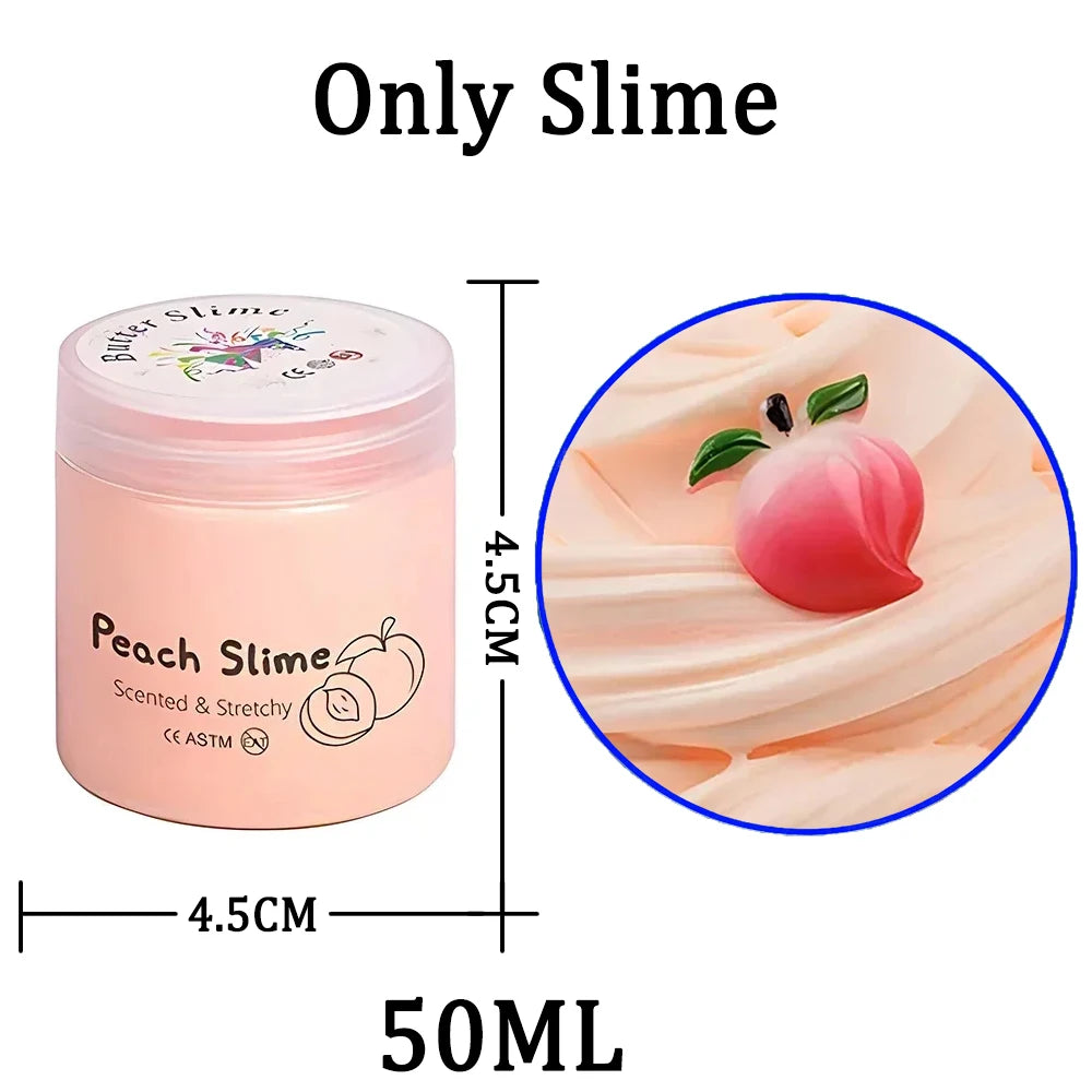 Butter Slime Fluffy Slimes Plasticine Making Kids Toy Putty Snail Toy Kids Slime Cream Cloud Plasticine Gifts Toys for Children