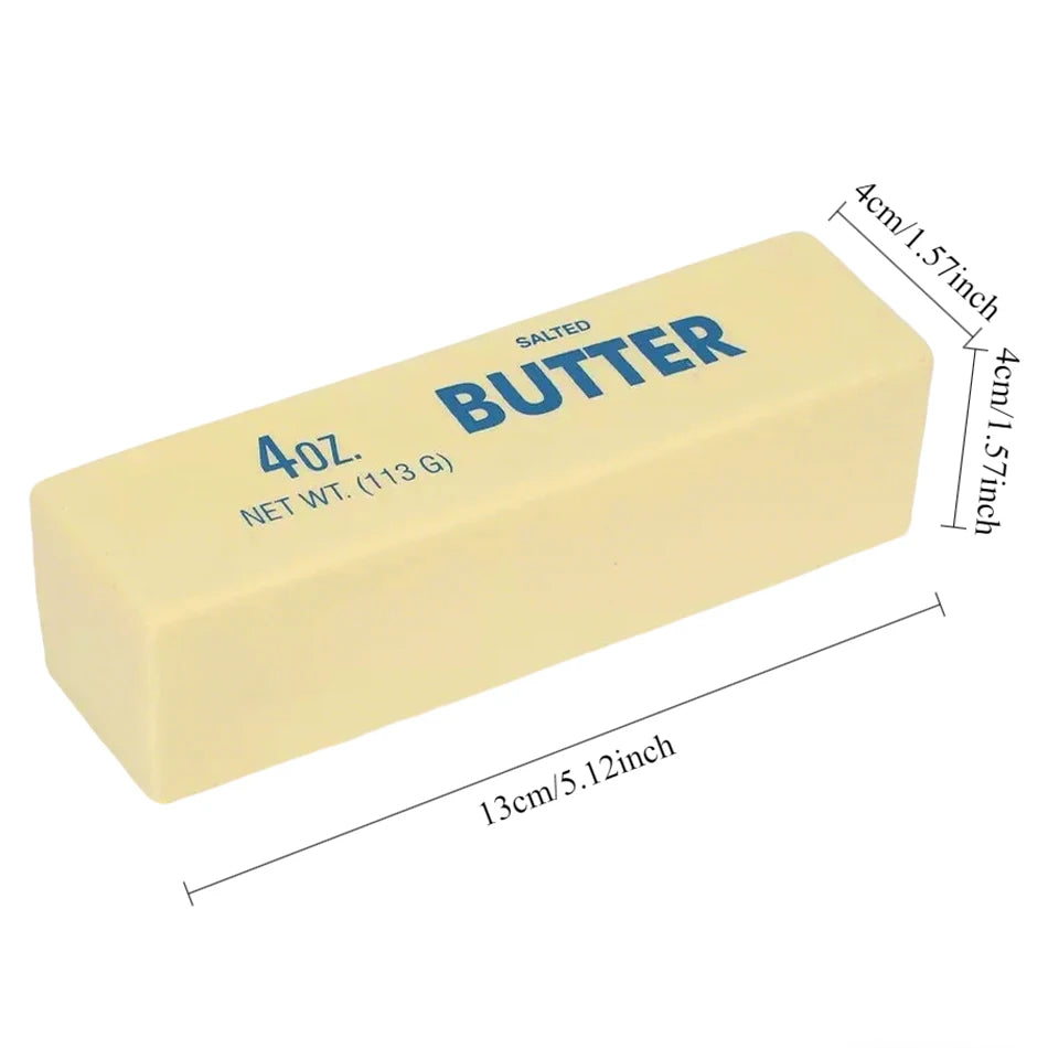 1-5PCS Soft Butter Sticks Soft And Of Cream-Flavored Model For Play And Sensory Entertainment Model Slow Rising Squeeze Toy