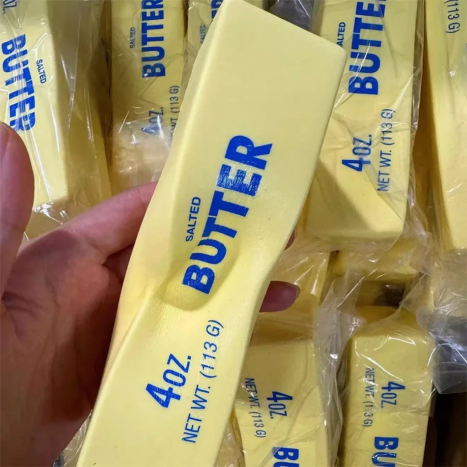Butter Squishy Soft Slow Rising Squeeze Toys Butter Stick Squishy Fidget Toys Stress Balls Squishies for Office Desk Toys Gifts